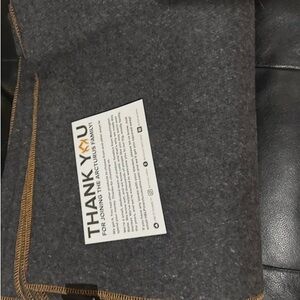 Arcturus Gray Wool Blanket